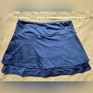 Active Skirt With Shorts Navy Blue Size Medium Greg Norman